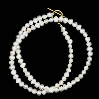 RHOKIMA Jewelry Baroque Freshwater Pearl Necklace